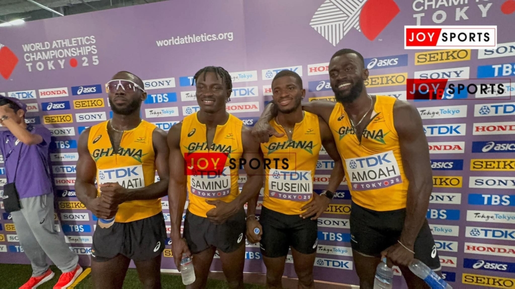 2025 World Athletics Championships: Ghana face Canada, USA in Sunday’s 4×100m relay final – MyJoyOnline