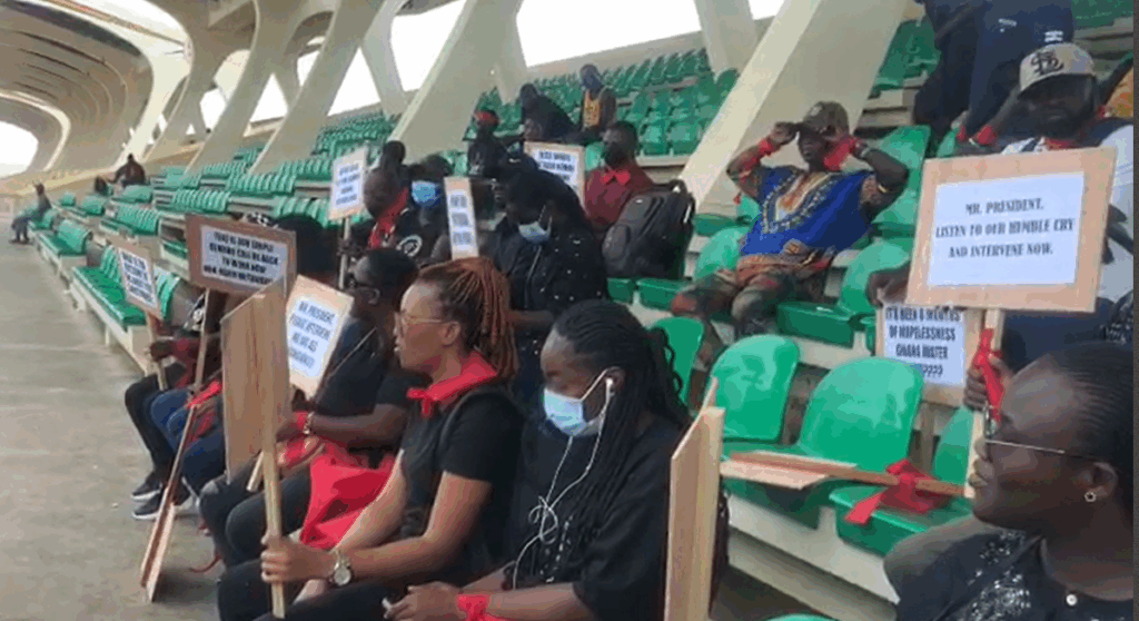 Suspended Ghana Water staff picket at Black Star Square, demanding reinstatement – MyJoyOnline