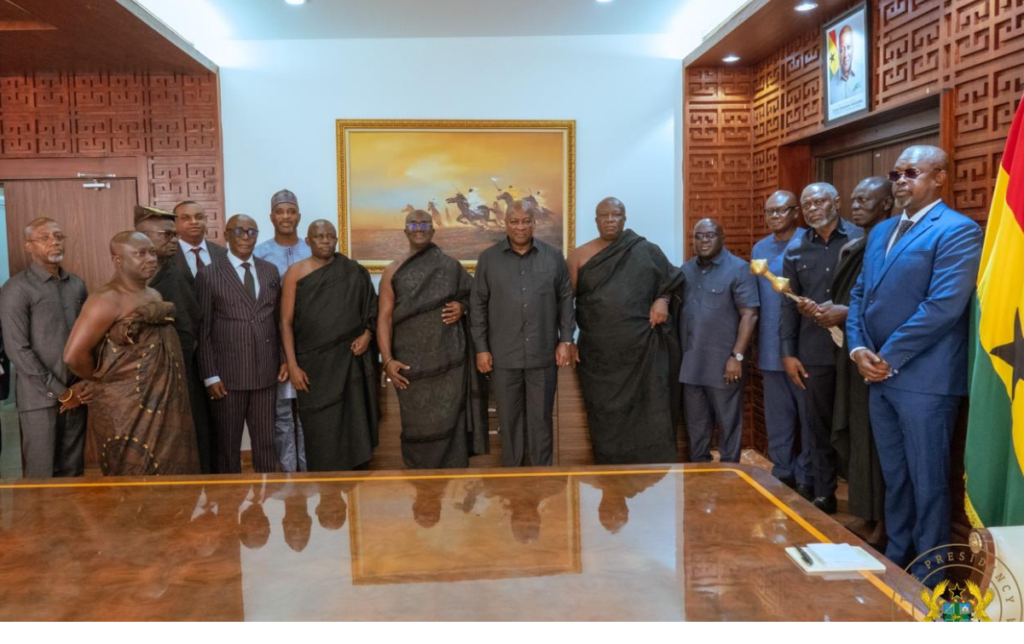 Otumfuo invites Mahama to Asantehemaa’s royal funeral – MyJoyOnline