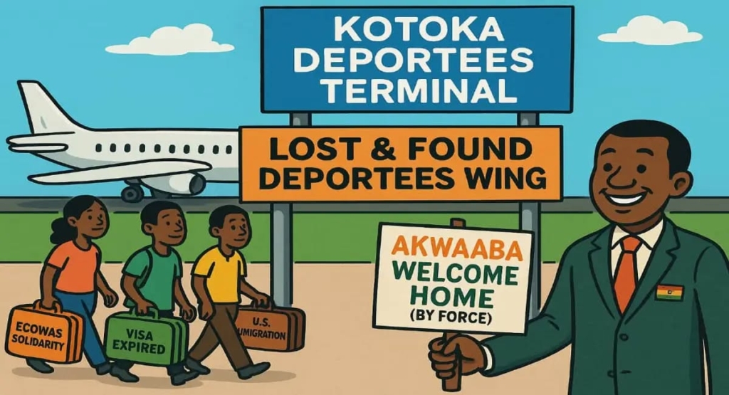 The Roof that Leaks: Ghana’s role in America’s Deportee Politics – MyJoyOnline