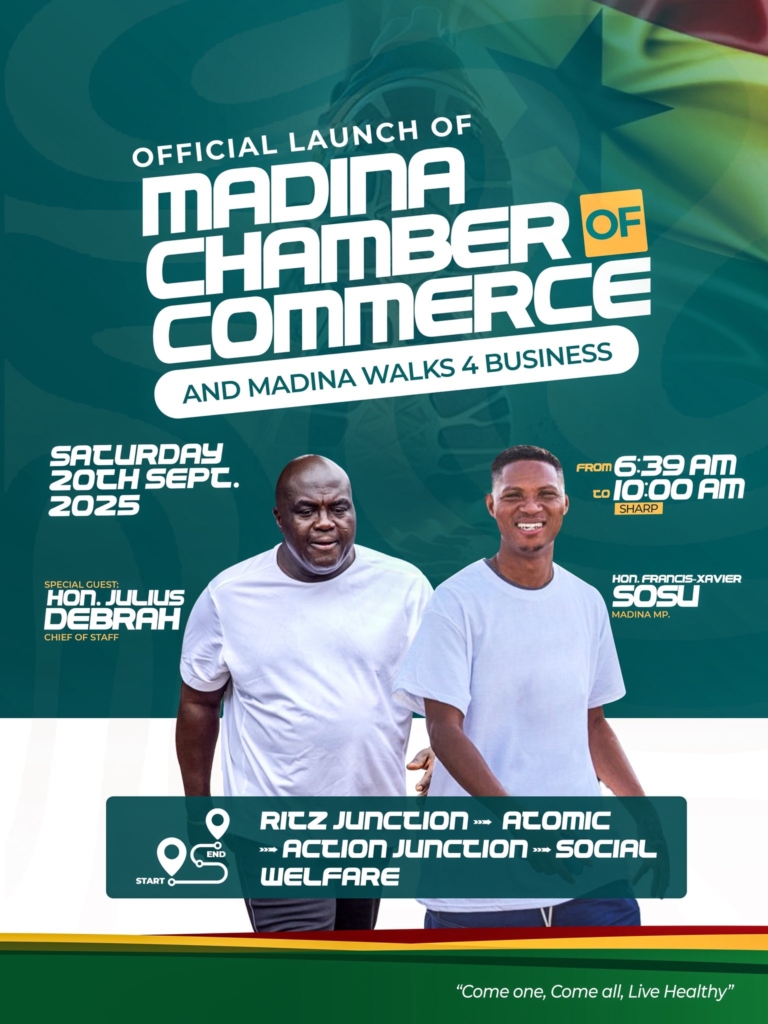 Chief of Staff, Sosu to lead launch of Madina Chamber of Commerce – MyJoyOnline