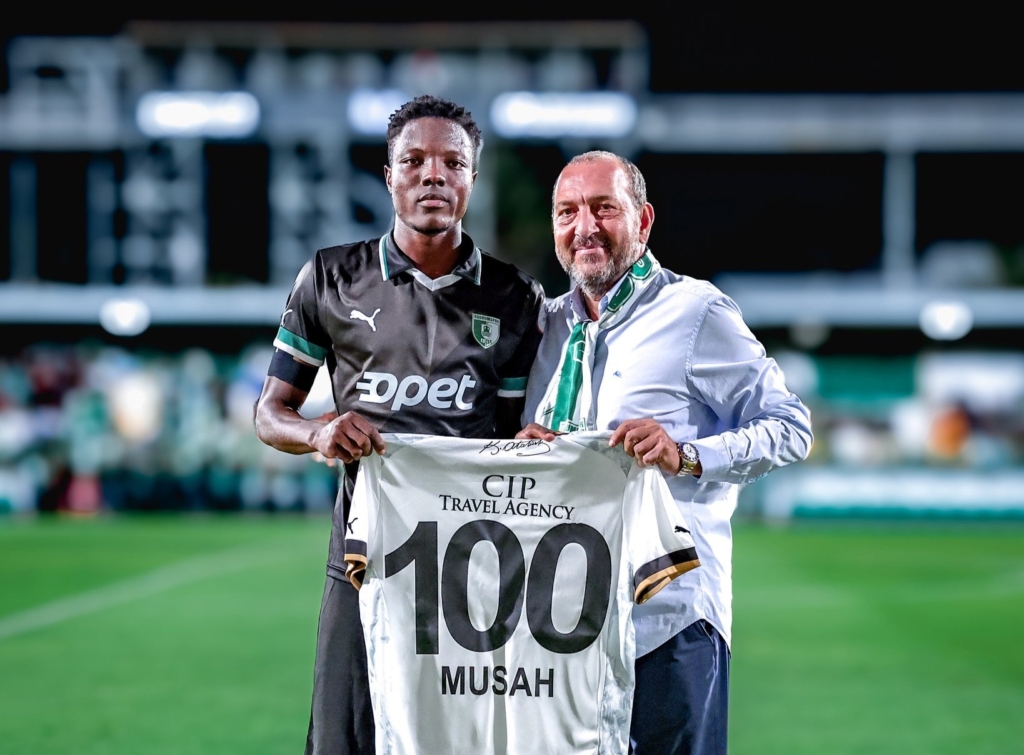 Ghana’s Musah Mohammed hits century of appearances for Bodrum – MyJoyOnline