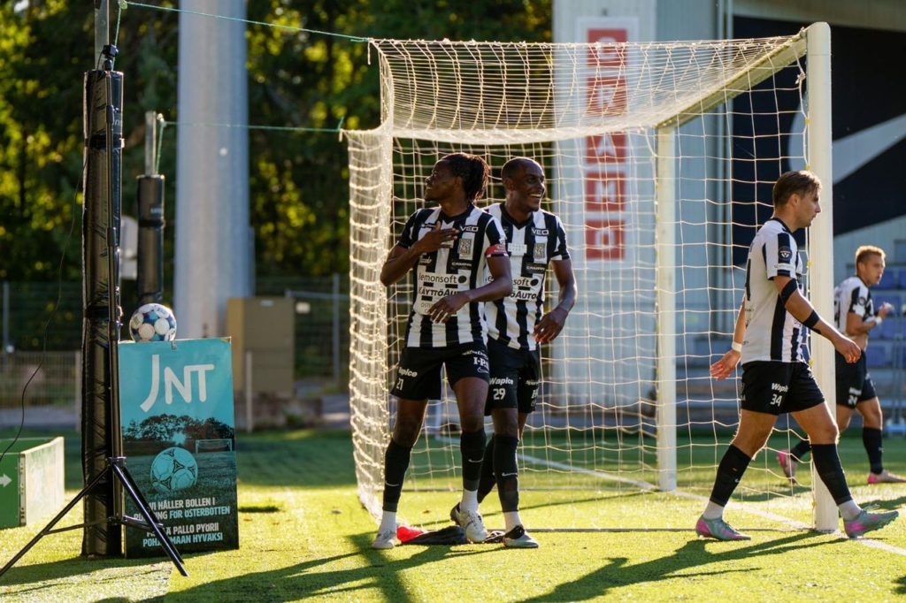 Ghanaian midfielder Prosper Ahiabu strikes early as VPS edge KTP – MyJoyOnline