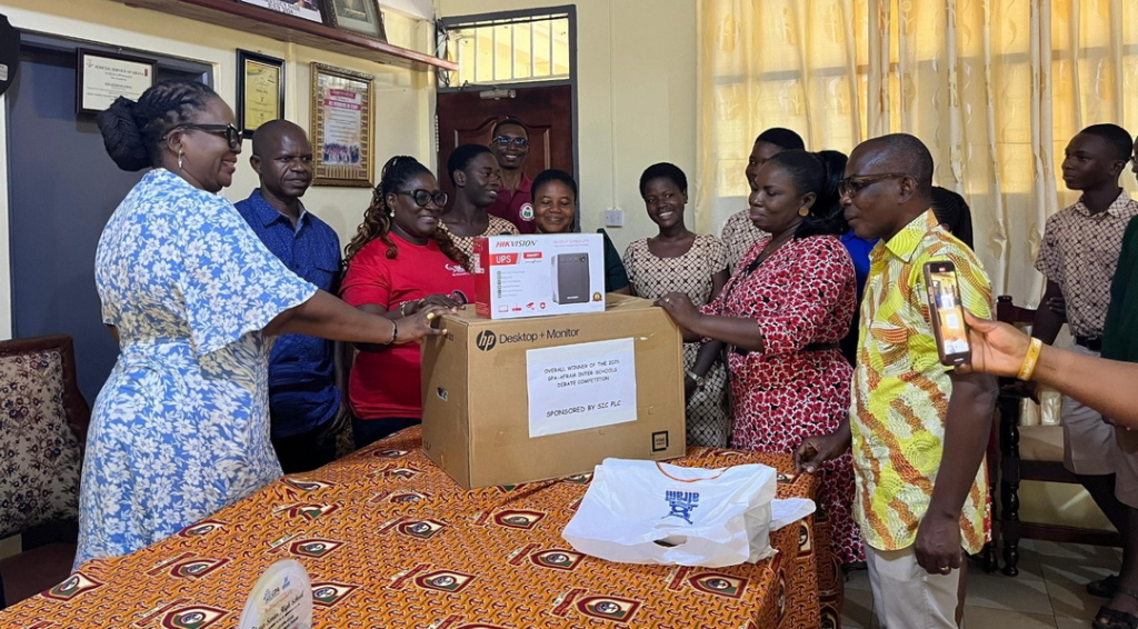 Debaters of Tema Senior High School receive prize worth GH¢50,000 for winning 5th Inter-School debate – MyJoyOnline