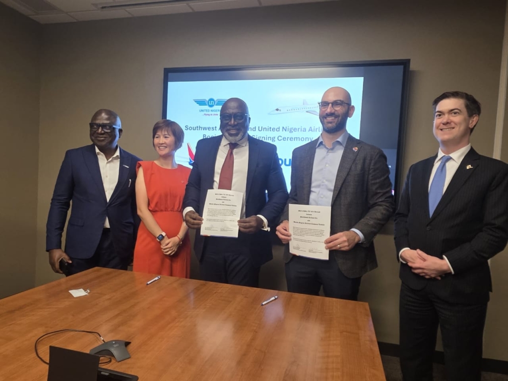 United Nigeria Airlines and Southwest Airlines seal agreement for 737-800 delivery – MyJoyOnline