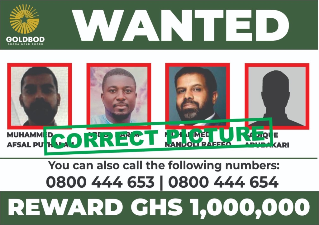 GoldBod apologises for publishing wrong photo in gold smuggling case, issues correction – MyJoyOnline