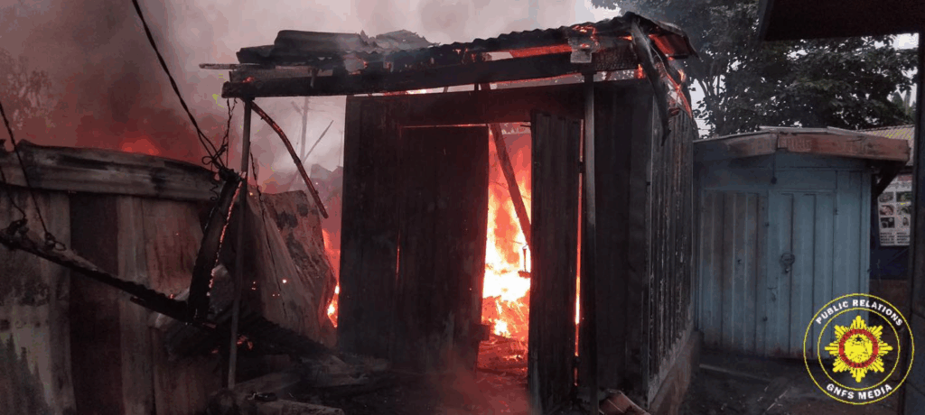 3 wooden structures, container ravaged in Koforidua fire – MyJoyOnline