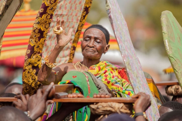 Manhyia Palace immersed in tradition as Asantehemaa’s burial rites begin today – MyJoyOnline