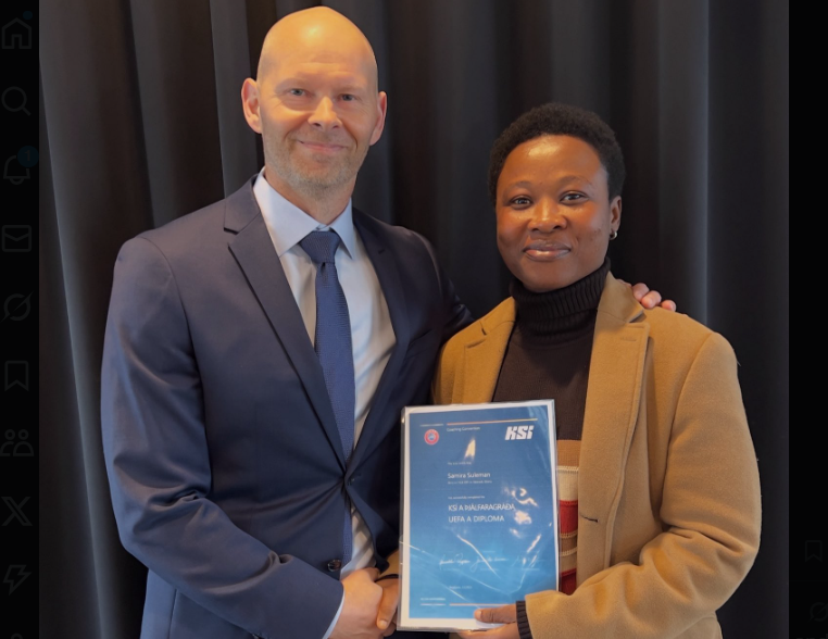 Samira Suleman acquires UEFA License A as she continues coaching career – MyJoyOnline