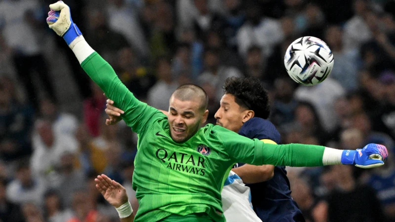 PSG lose to Marseille as de Zerbi shown red card – MyJoyOnline