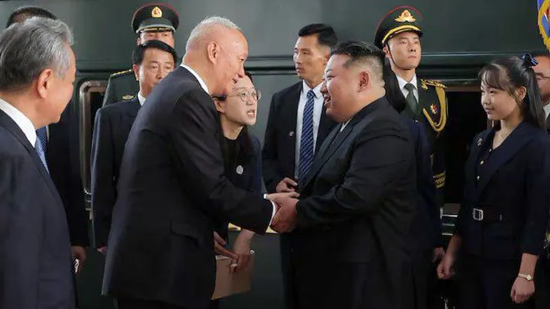 North Korea’s Kim arrives in Beijing with daughter to attend massive military parade – MyJoyOnline