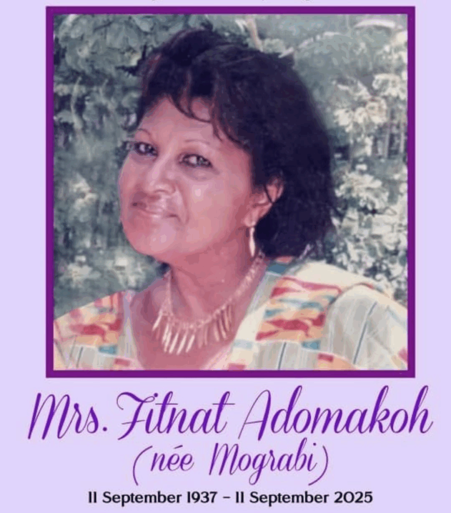 Mrs Fitnat Adomakoh (née Mograbi) – MyJoyOnline