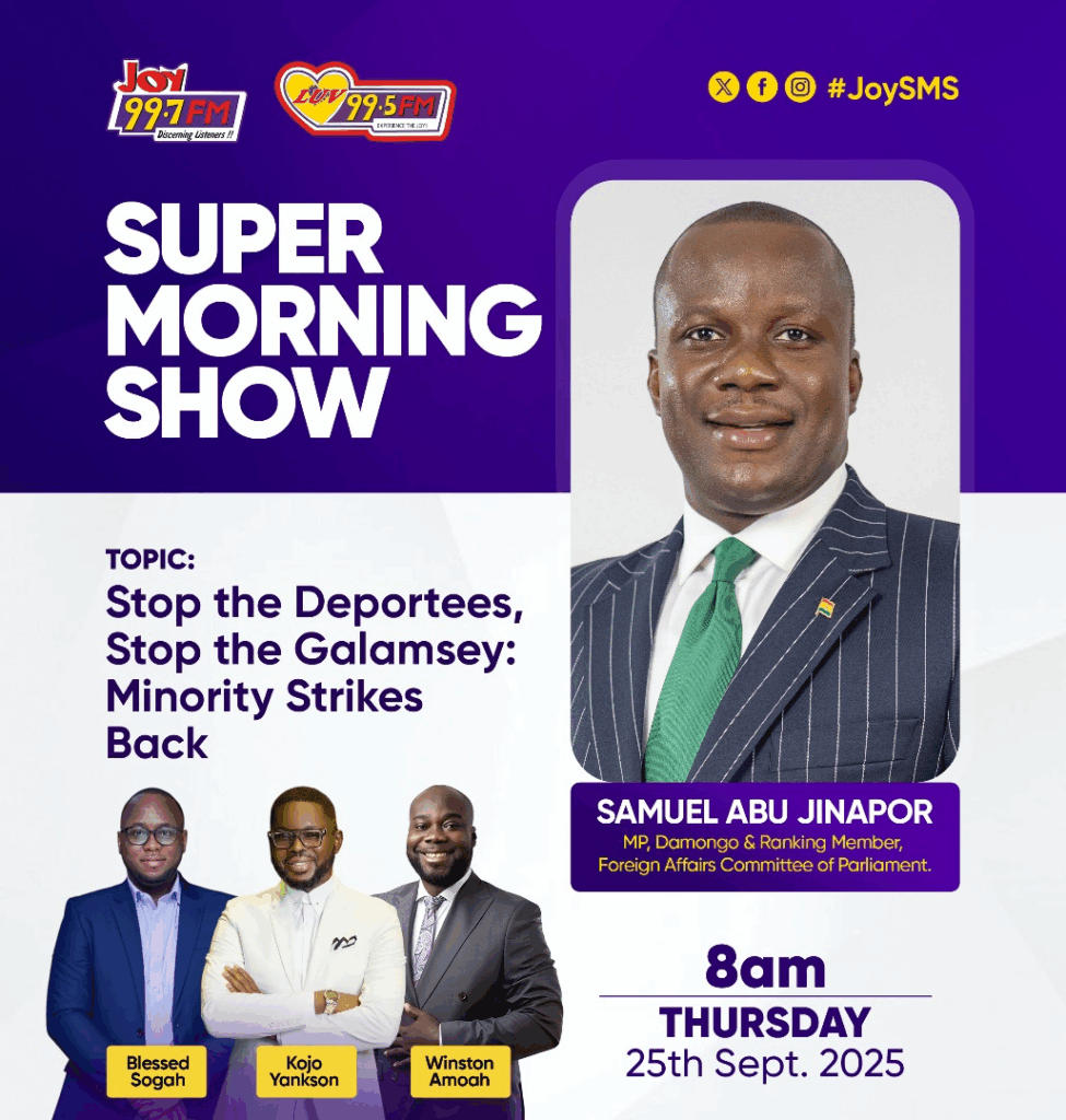 Abu Jinapor joins Joy FM SMS on American deportees in Ghana, galamsey – MyJoyOnline