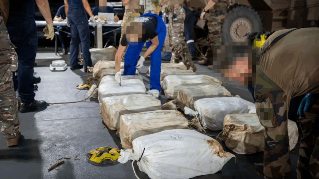 French navy seizes nearly 10 tonnes of cocaine worth 0m off West African coast – MyJoyOnline