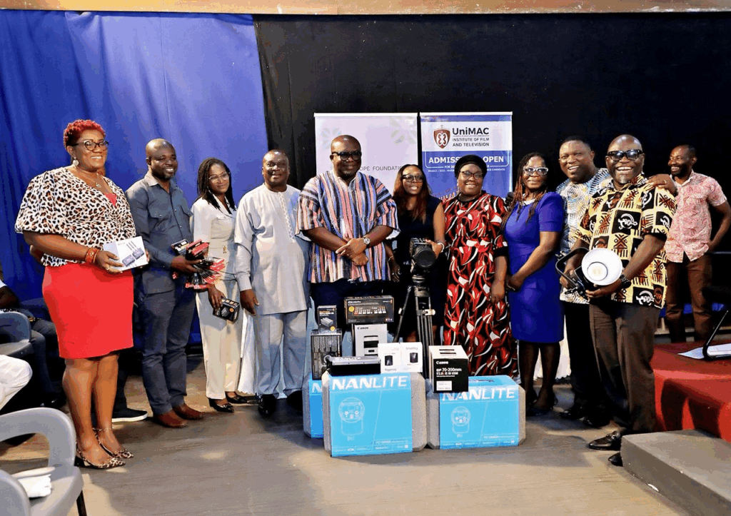 UniMAC-IFT receives K studio equipment from Elba Hope Foundation – MyJoyOnline