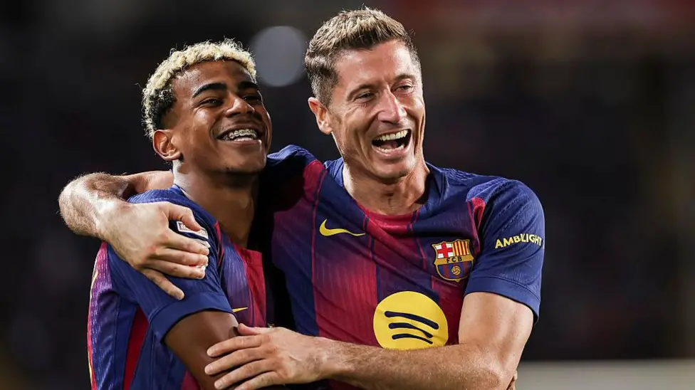Lewandowski seals comeback win as Barcelona go top of La Liga – MyJoyOnline