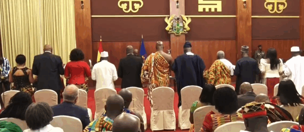Mahama swears in 15 new Ambassadors and High Commissioners – MyJoyOnline