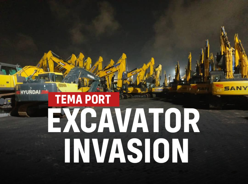 Ghana is the highest importer of excavators in West Africa, 2nd in Africa – JoyNews Research – MyJoyOnline