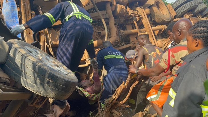 Accident at Waakrom claims five lives, 12 others injured – MyJoyOnline