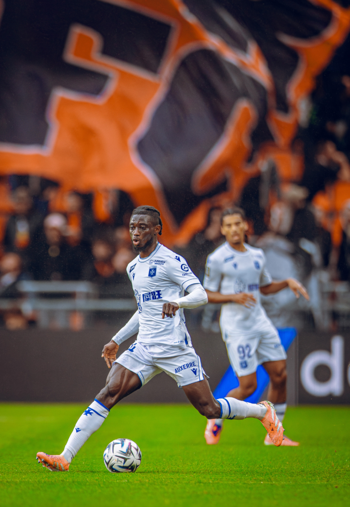 Photos: Mensah and Owusu in action for Auxerre