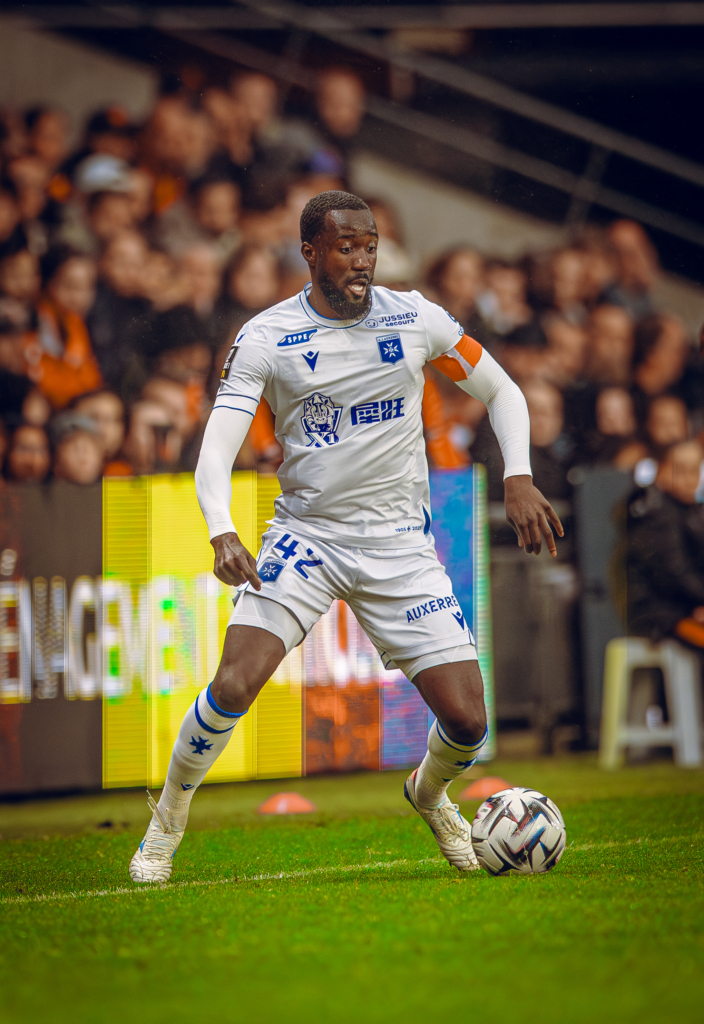Photos: Mensah and Owusu in action for Auxerre