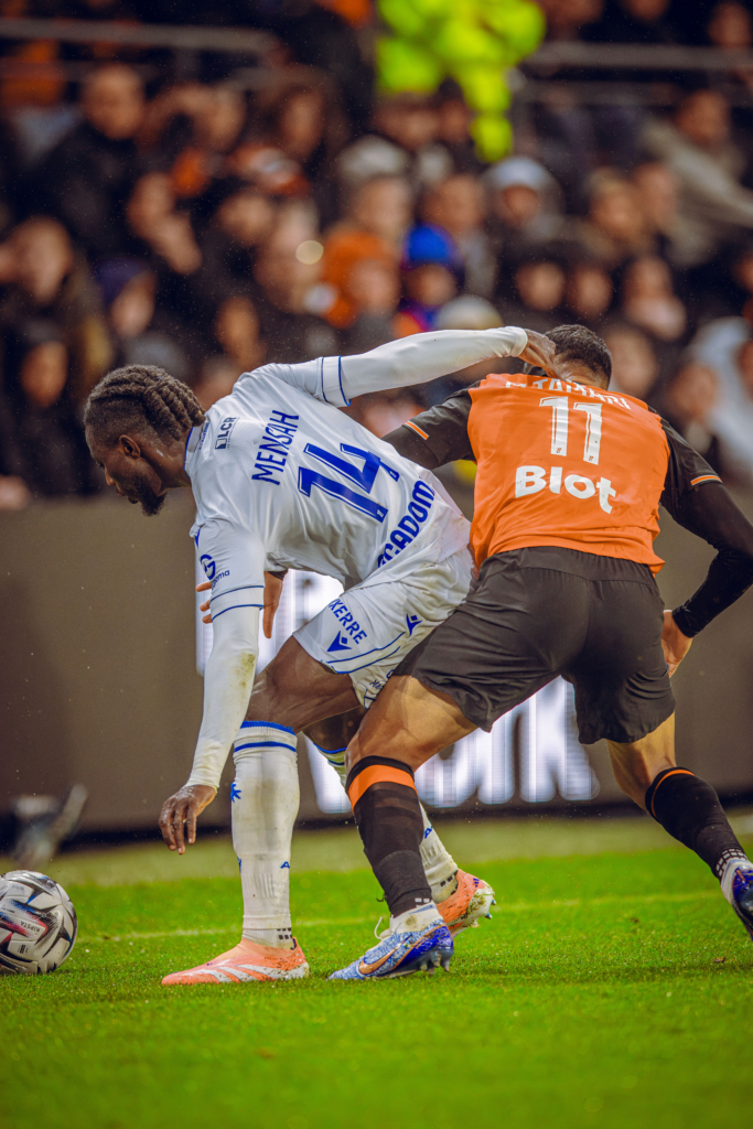 Photos: Mensah and Owusu in action for Auxerre