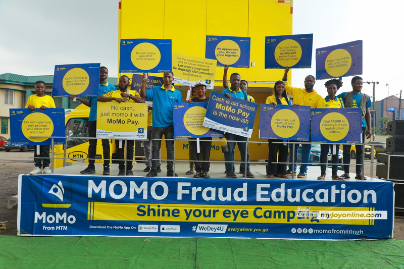 Mobilemoney Limited takes mobile money fraud education to Agbobloshie Market – MyJoyOnline