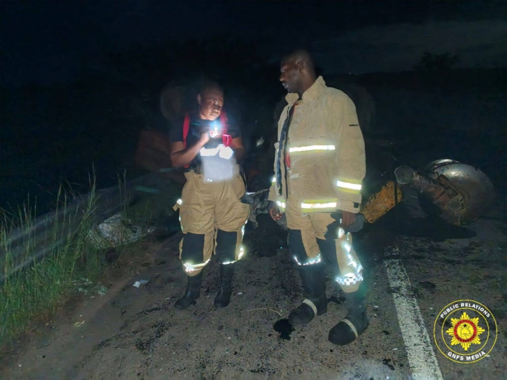 Buipe Fire Command rescues ten in head-on collision at Yapei – MyJoyOnline