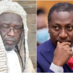 Acting Chief Justice Justice Paul Baffoe-Bonnie and Alexander Afenyo-Markin