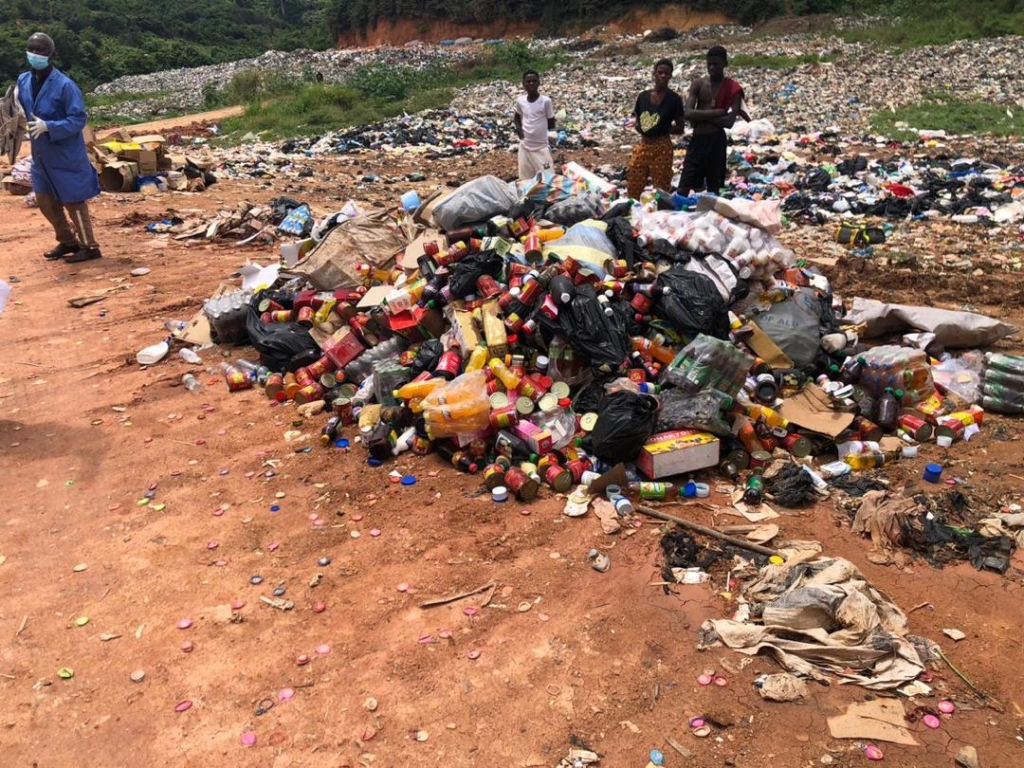 FDA disposes of unwholesome products in Central Region – MyJoyOnline