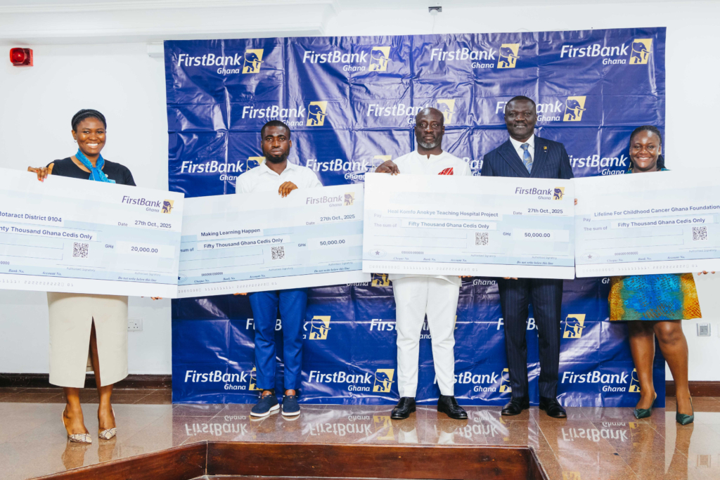 FirstBank Ghana donates GH¢200,000 to support community development initiatives – MyJoyOnline