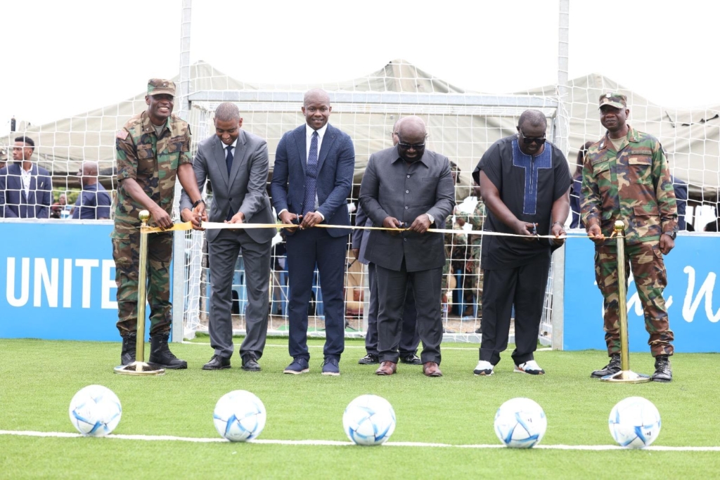 FIFA inaugurate mini-pitches and state-of-the-art artificial turf project in Liberia – MyJoyOnline