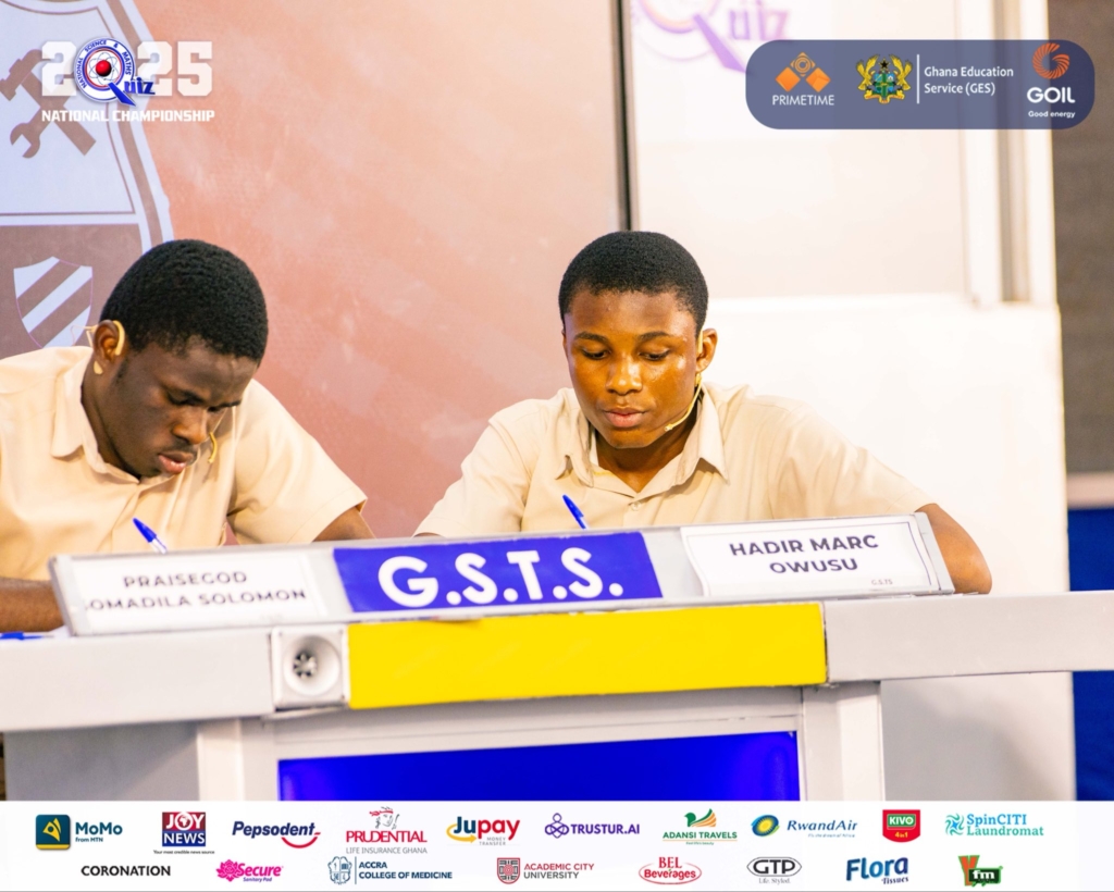 NSMQ 2025: GSTS stuns 8-time champions PRESEC in thrilling comeback to reach semi-final NSMQ 2025: GSTS stuns 8-time champions PRESEC in thrilling comeback to reach semi-final