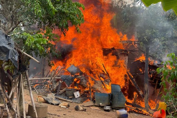 NAIMOS Task Force dismantles illegal mining sites on Ankobra River – MyJoyOnline