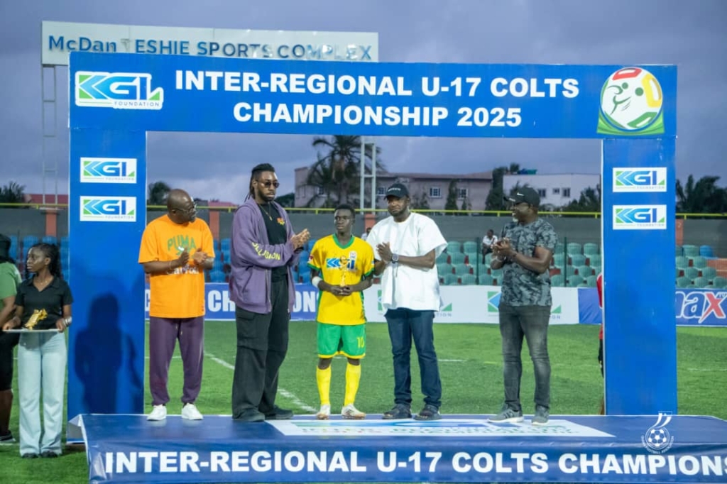 KGL Foundation promotes juvenile football through 2025 U-17 colts championship  – MyJoyOnline