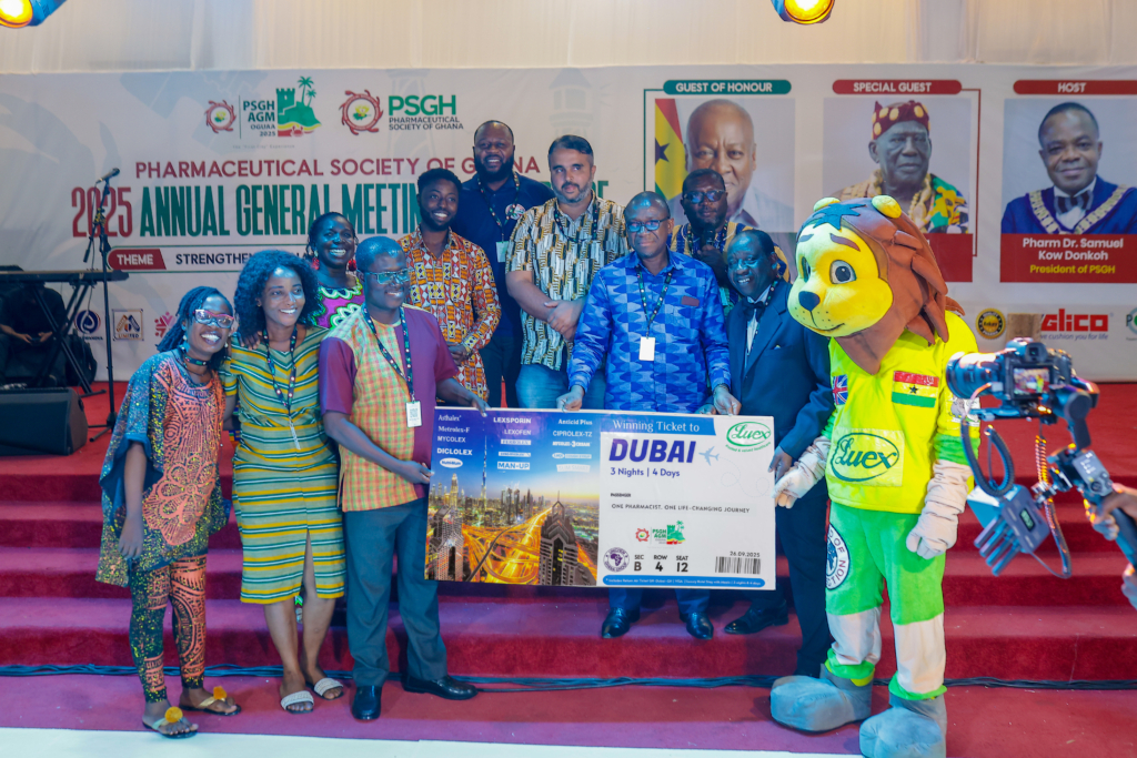 LUEX Healthcare rewards pharmacists with Dubai trip at PSGH AGM – MyJoyOnline