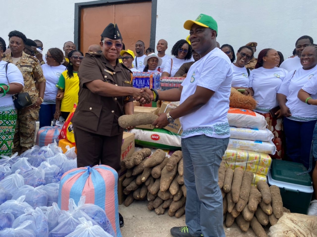 Mawuli 2000 batch donates to Ho Prison to mark 25th anniversary