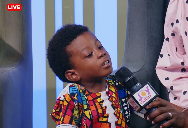 “Thank you!” – 4-yr-old battling scoliosis tells Ibrahim Mahama – MyJoyOnline