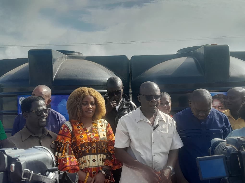 Water crisis: Vice President donates reservoirs to five Central Region districts    – MyJoyOnline