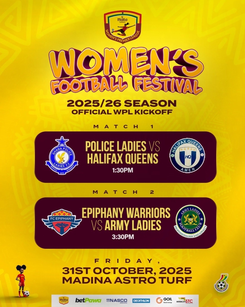 2025/26 Women’s Premier League season kicks off on October 31 – MyJoyOnline