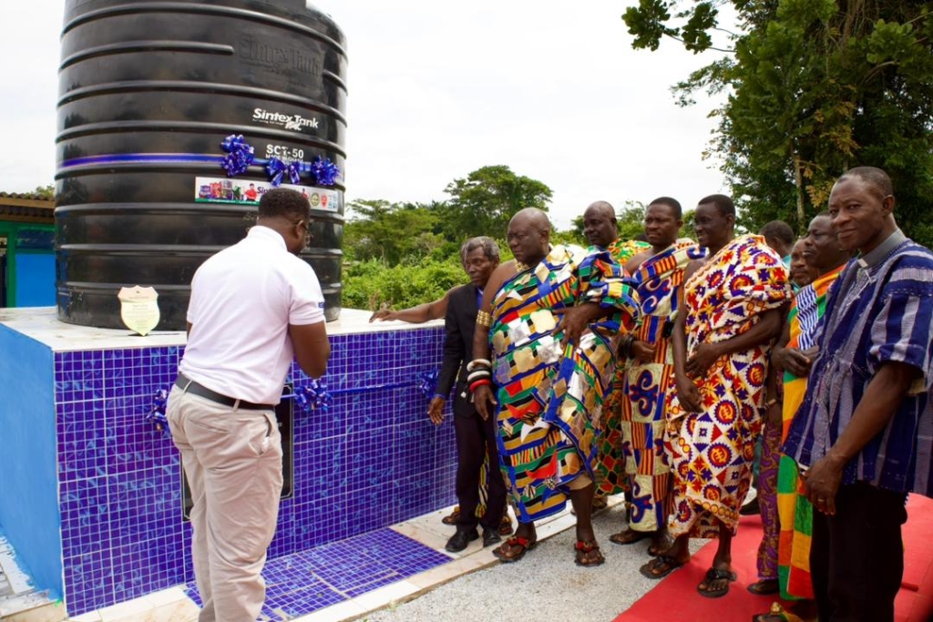 KGL Foundation commissions mechanised community water system for Abura Dunkwa community – MyJoyOnline