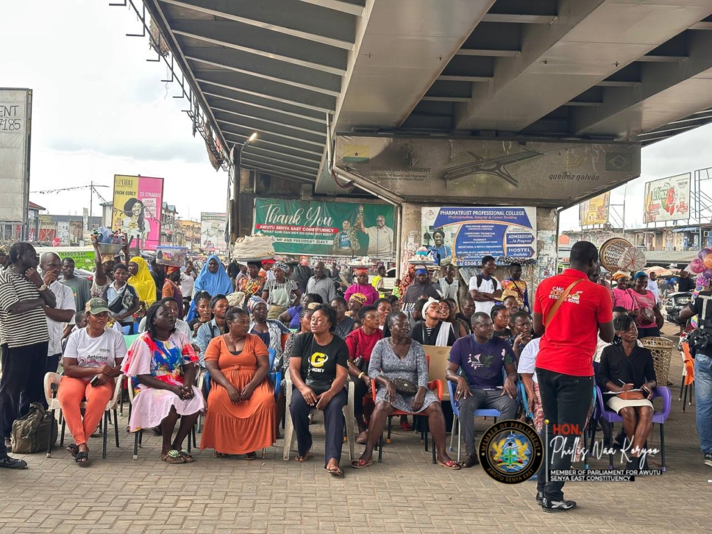 Awutu Senya East MP engages Kasoa market women, pledges development projects – MyJoyOnline