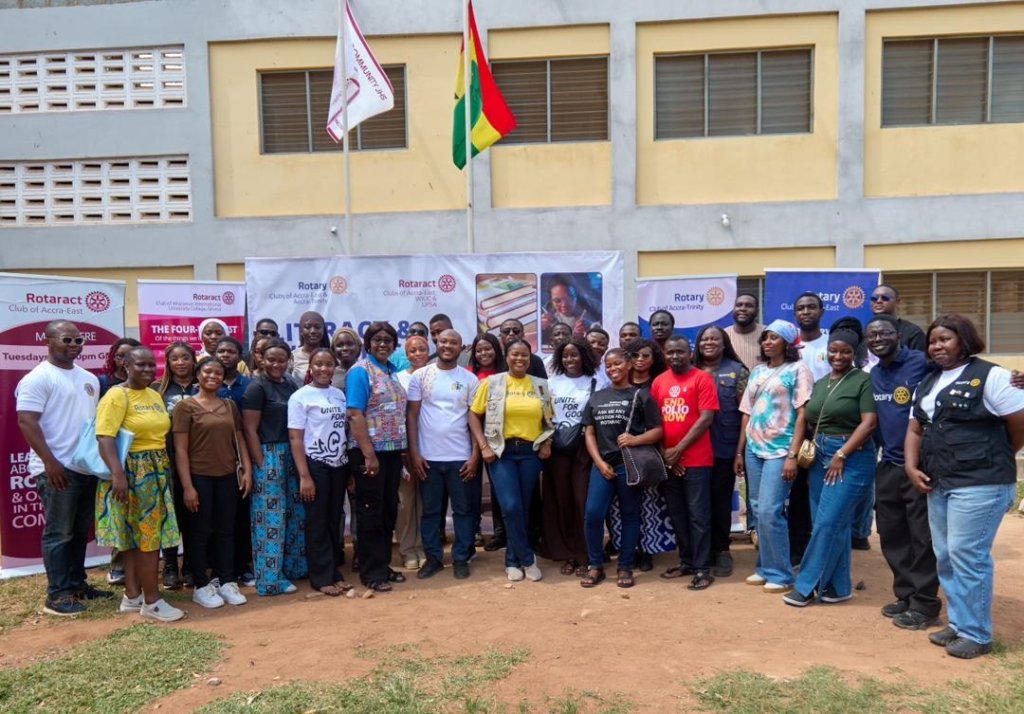 Rotary Club of Accra-East and partners embark on literacy and wellness projects – MyJoyOnline