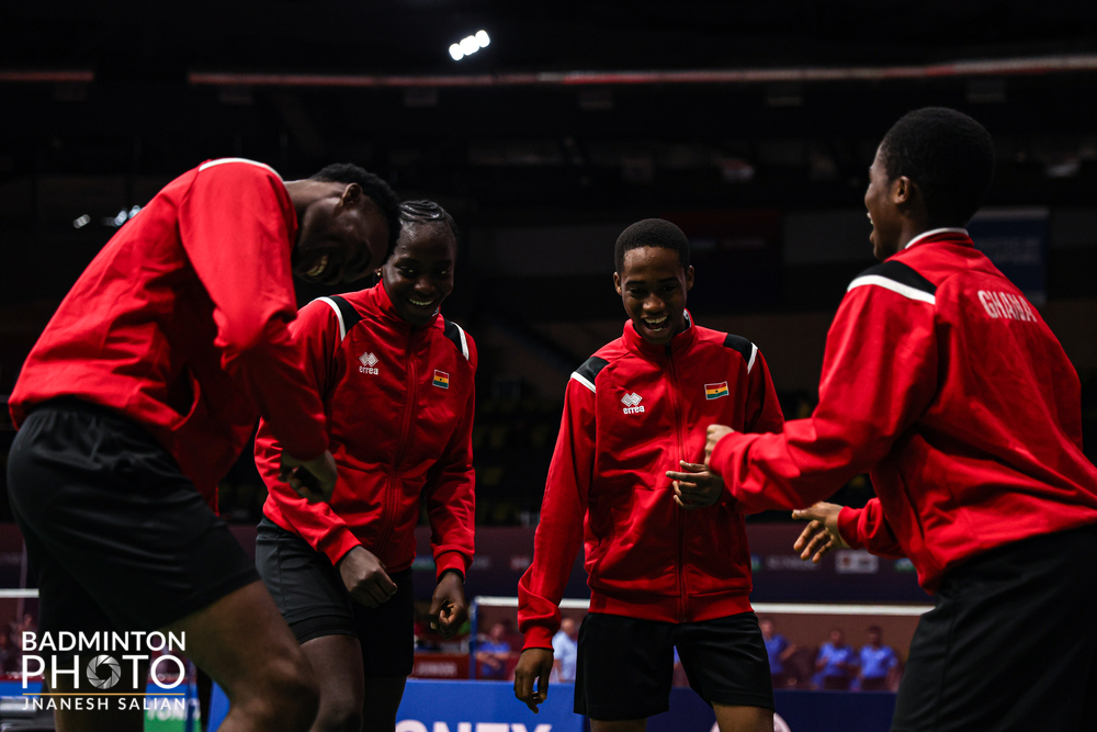 Ghana Shuttlers defeat Uganda to secure knockout berth at World Badminton Championships after – MyJoyOnline