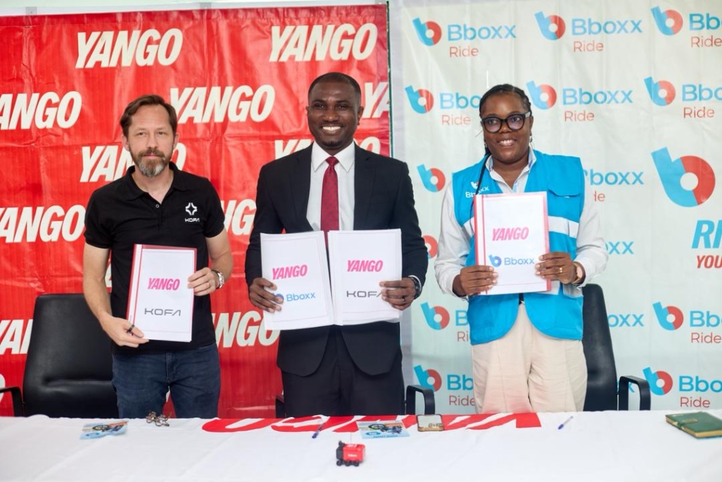 Yango Ghana, Bboxx Ghana, and Kofa partner to accelerate E-Mobility adoption in Ghana’s delivery sector – MyJoyOnline