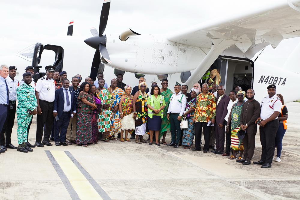 Century Sky Courier demonstration marks new era of domestic air travel in Ghana – MyJoyOnline