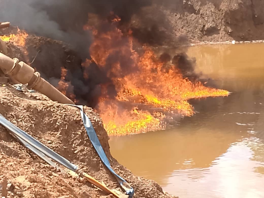 Illegal miners flee as NAIMOS re-launches incursion in Offin Shelterbelt forest reserve – MyJoyOnline