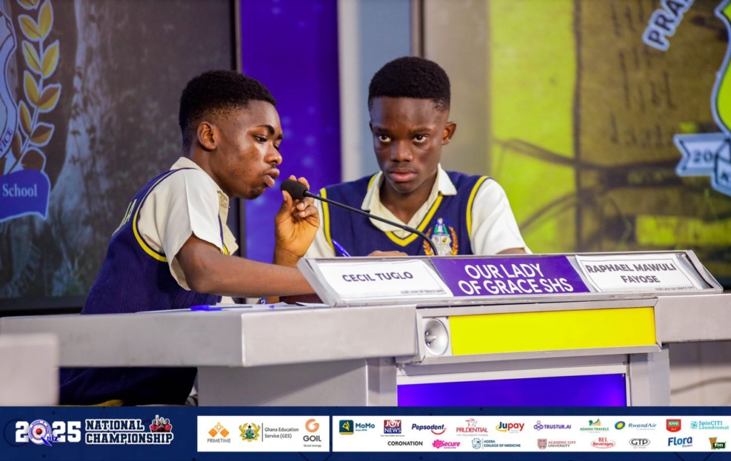 NSMQ 2025: Our Lady of Grace SHS secures 71 points to cruise into 1/8th stage – MyJoyOnline