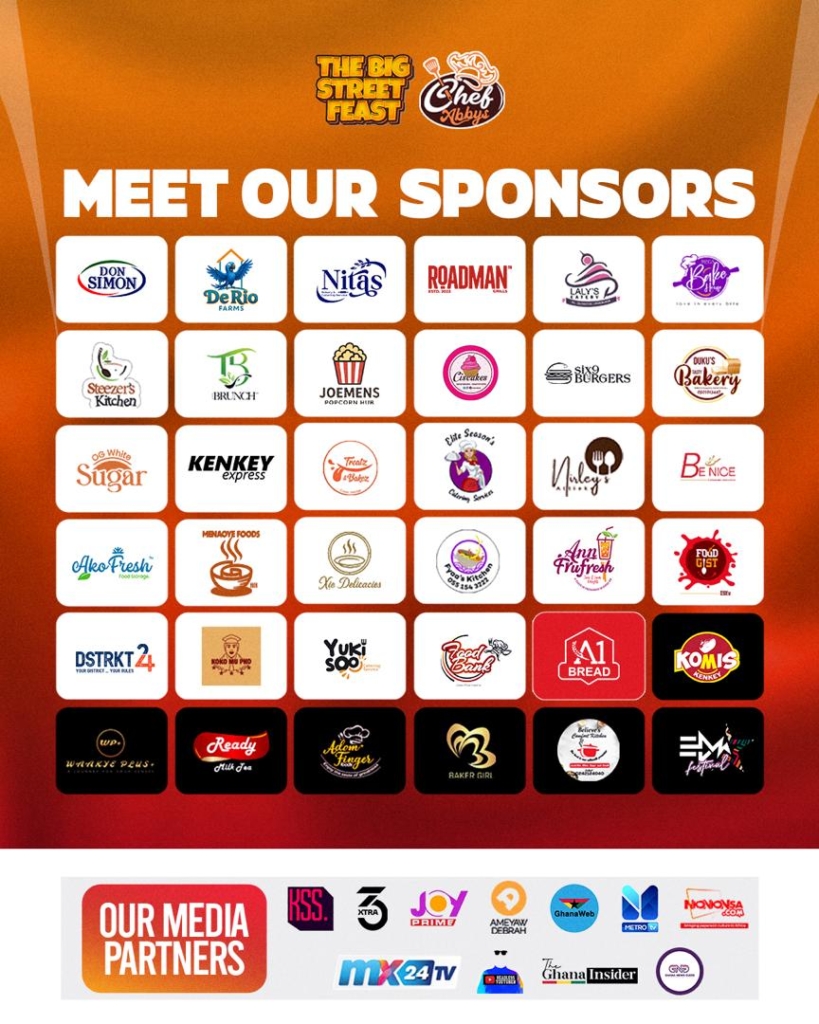 Chef Abbys makes history with ‘The Big Street Feast,’ feeds Over 20,000 people in Accra