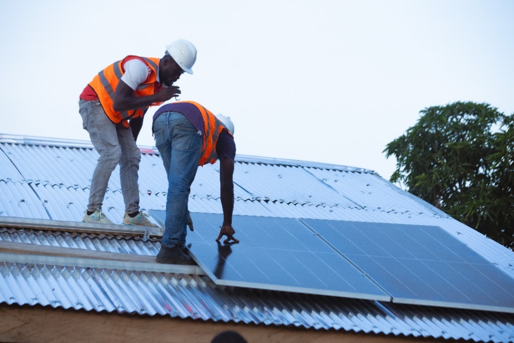 Bringing light to Mafikope: Africa Just Transition Network powers off-grid community centre with solar energy – MyJoyOnline